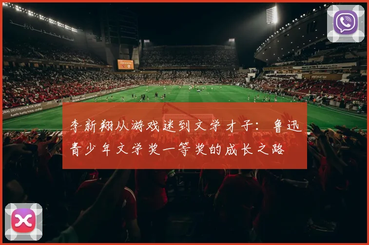 李新翔从游戏迷到文学才子：鲁迅青少年文学奖一等奖的成长之路